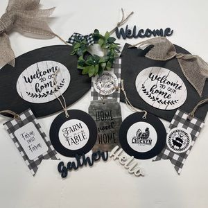 New Farmhouse Tiered Tray Decor